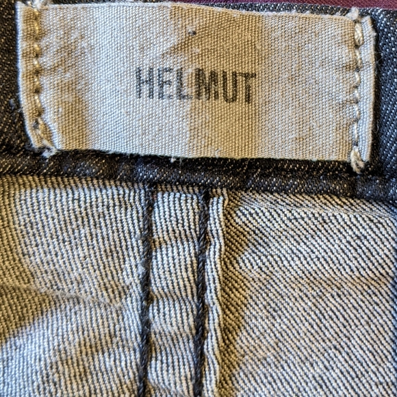 Helmut Lang wm's Size 25 X 24 Black Skinny coated Legging Jegging Ankle Pants - Picture 6 of 7